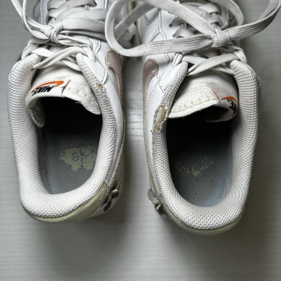 Nike Air Force 1 Women 8.5 Low Butterflies & Flowers White Pink Embroidered - Picture 6 of 12